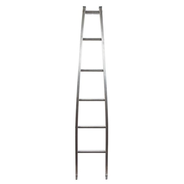 Metallic Ladder Aluminum Open Top Section  6 Foot WC-6OT